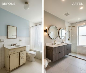 Residential renovation layout